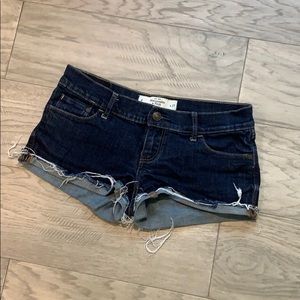 Abercrombie denim shorts, size 4